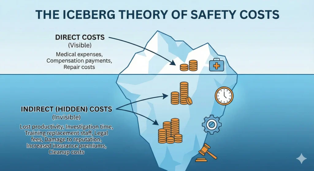 iceberg theory safety costs